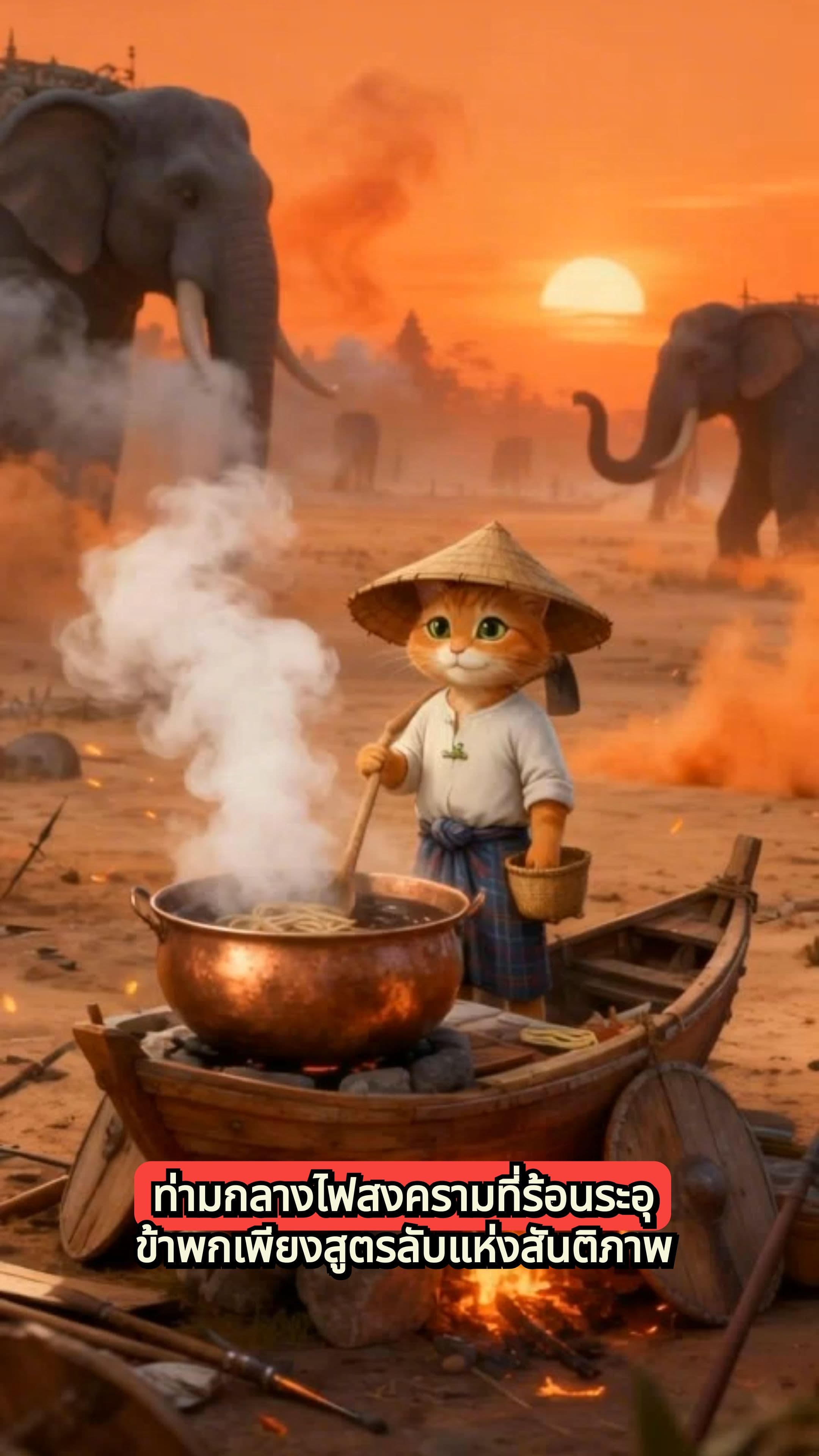 THE ANCIENT WAR: THE NOODLE OF PEACE