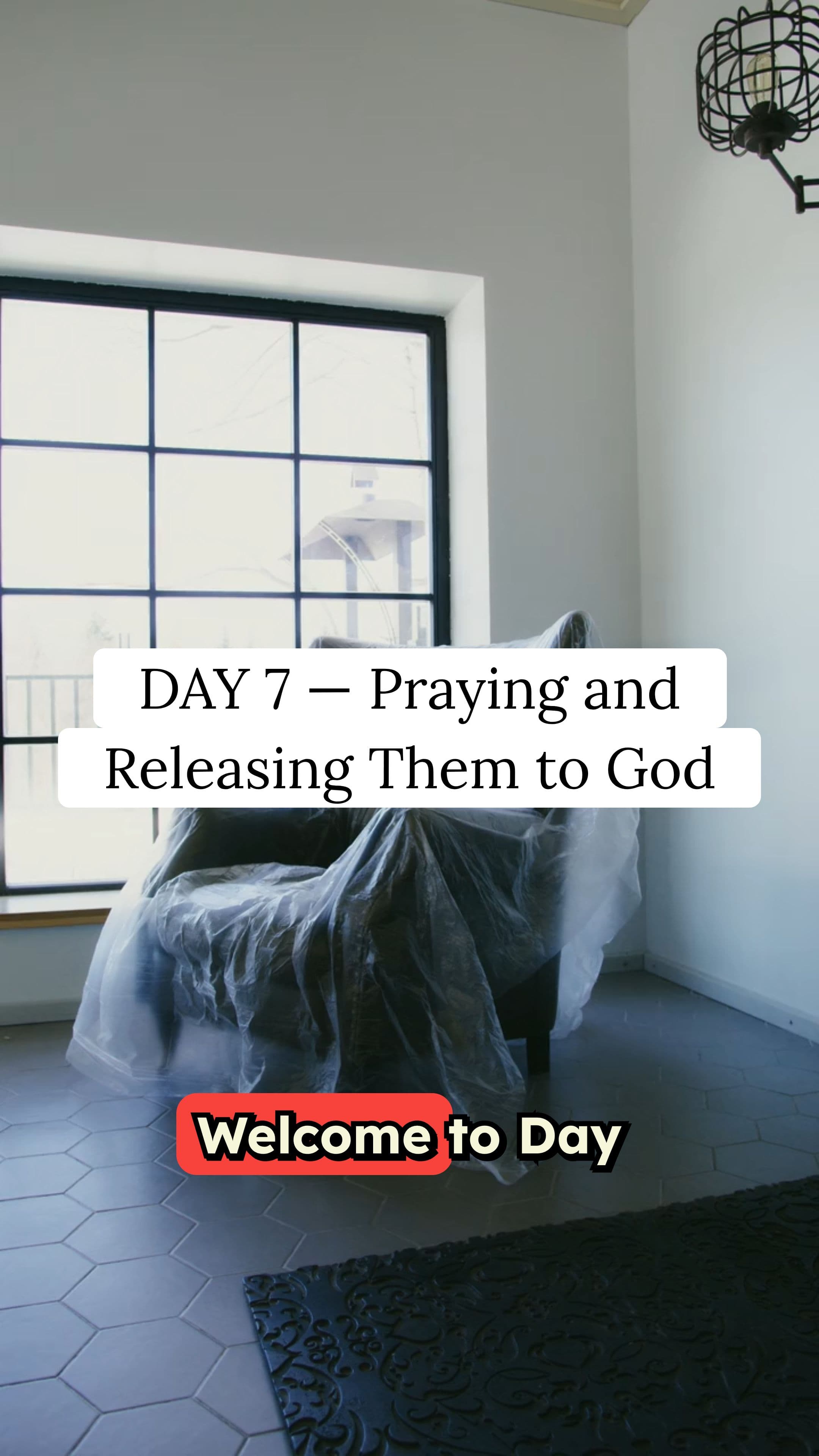 Praying and Releasing Them to God