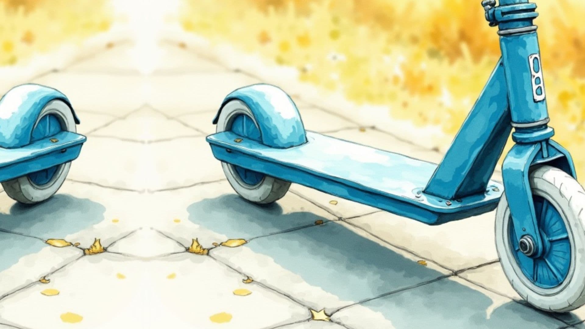 Самокат и ветерок