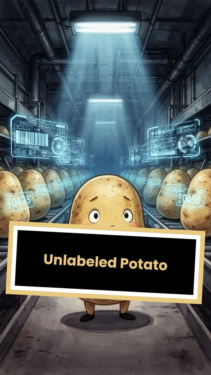 Unlabeled Potato