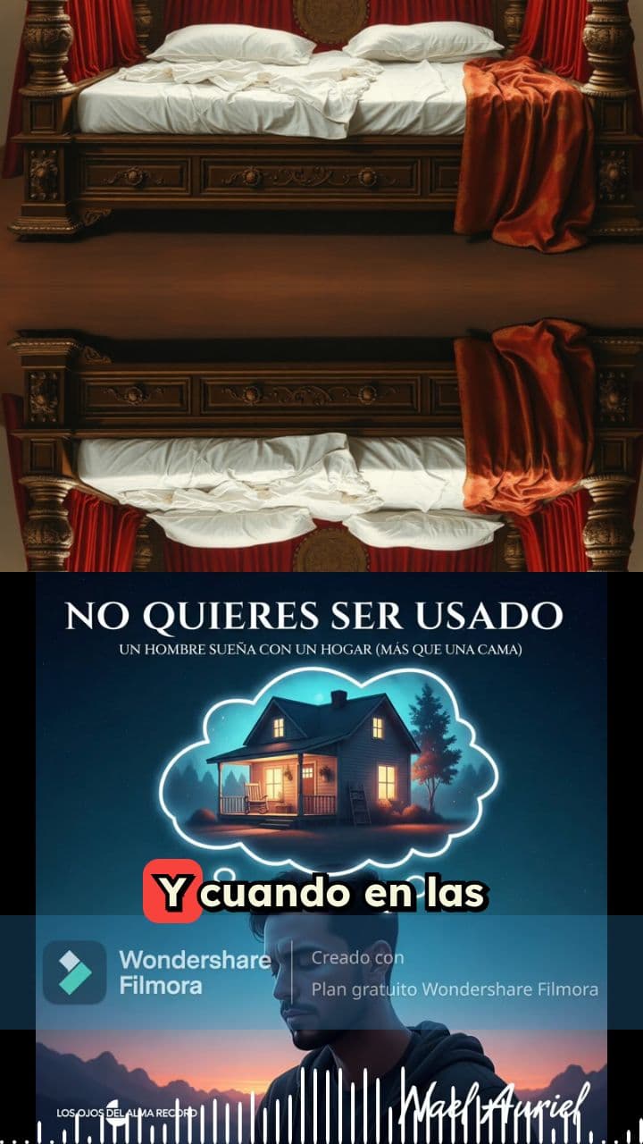 Quiero ser más que una cama para ti