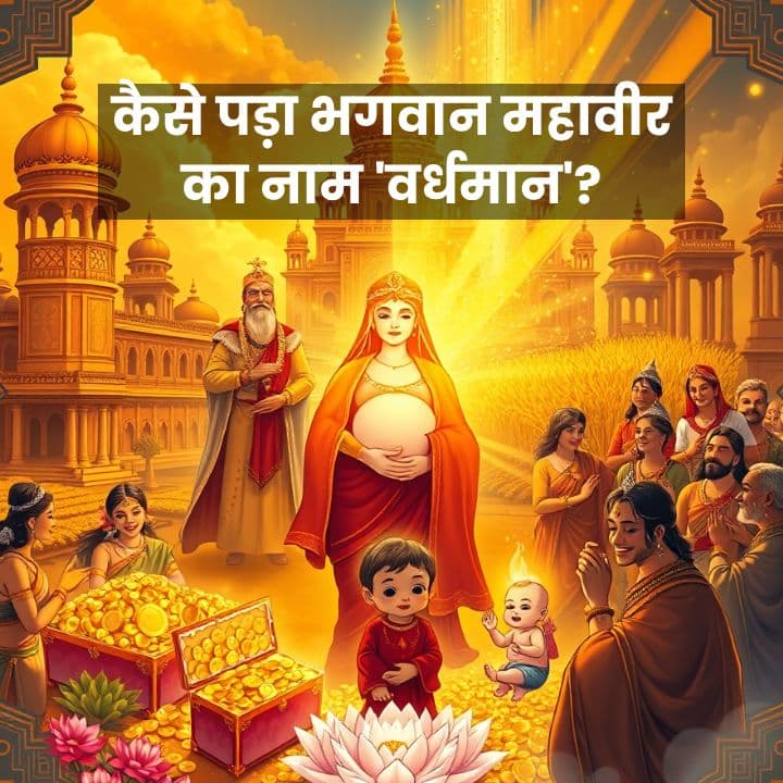 1.कैसे पड़ा भगवान महावीर का नाम वर्धमान