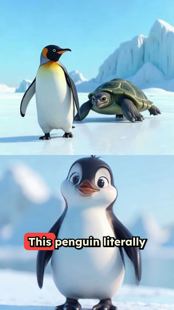 Penguin and Turtle's Epic Antarctic Adventure