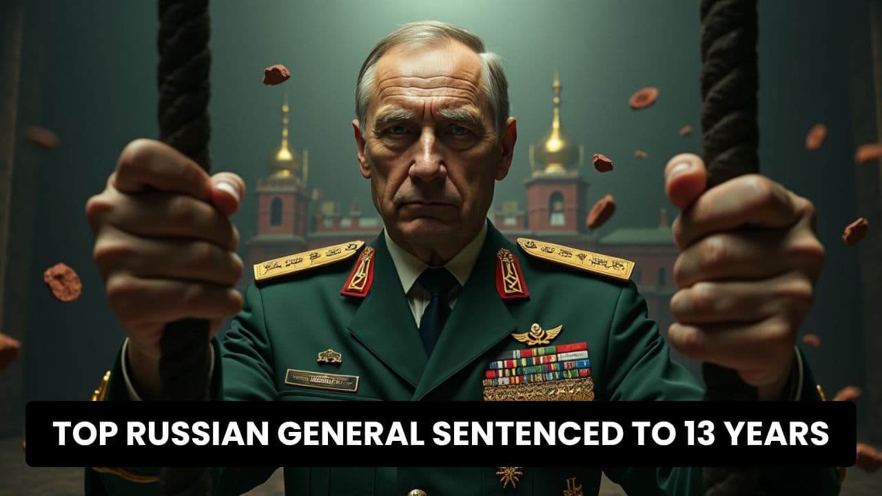 Top Russian General Sentenced to 13 Years