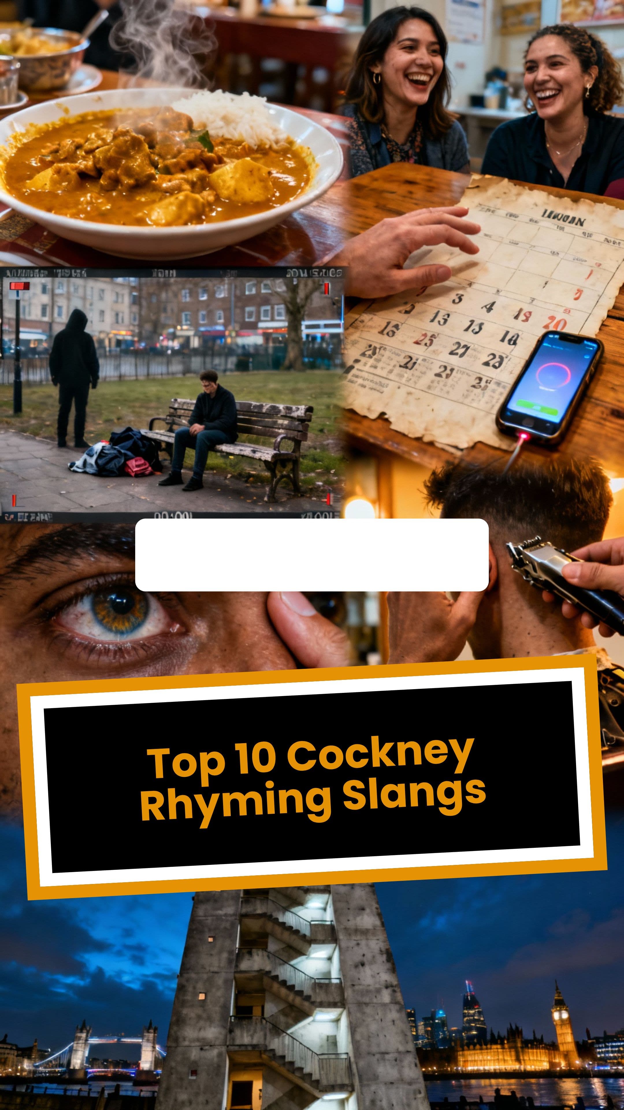 Top 10 Cockney Rhyming Slangs