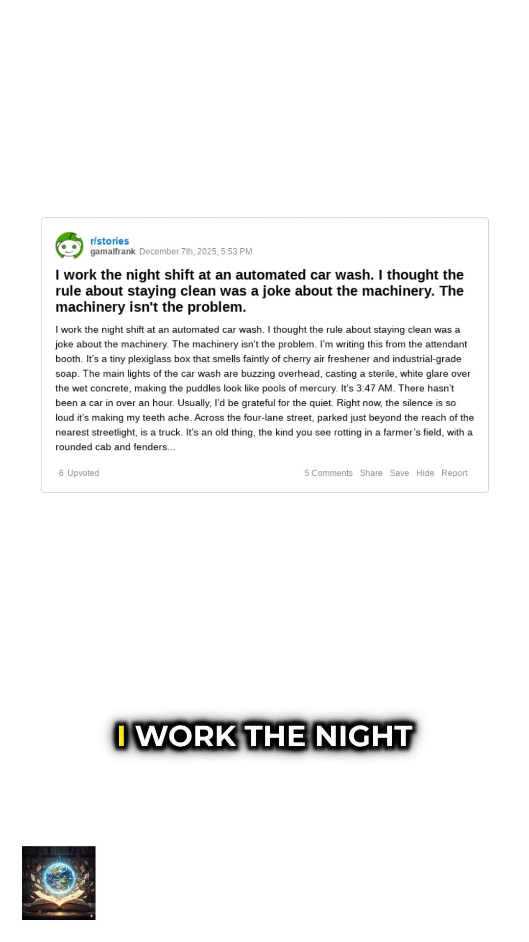 The Cleaner in the Night