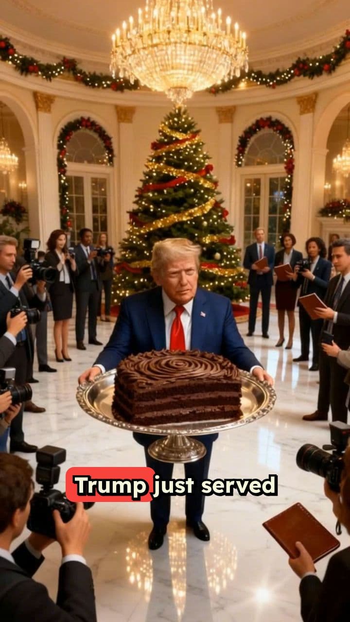 Trump’s Signature Cake as a Power Move