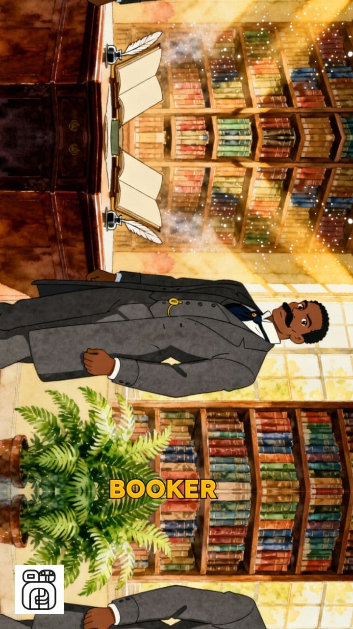 Booker T. Washington as a D&D Cleric Bard