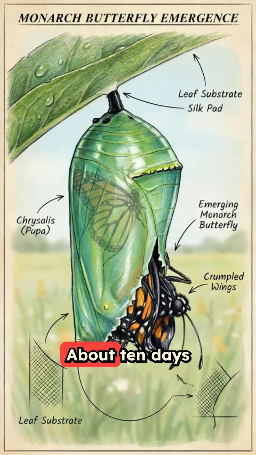 Stage 4: Adult Butterfly