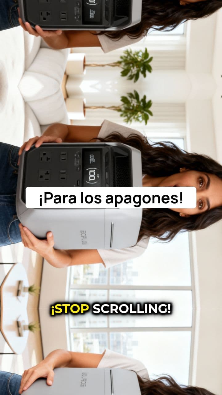 EcoFlow DELTA 3 Plus - Salvavidas Energético