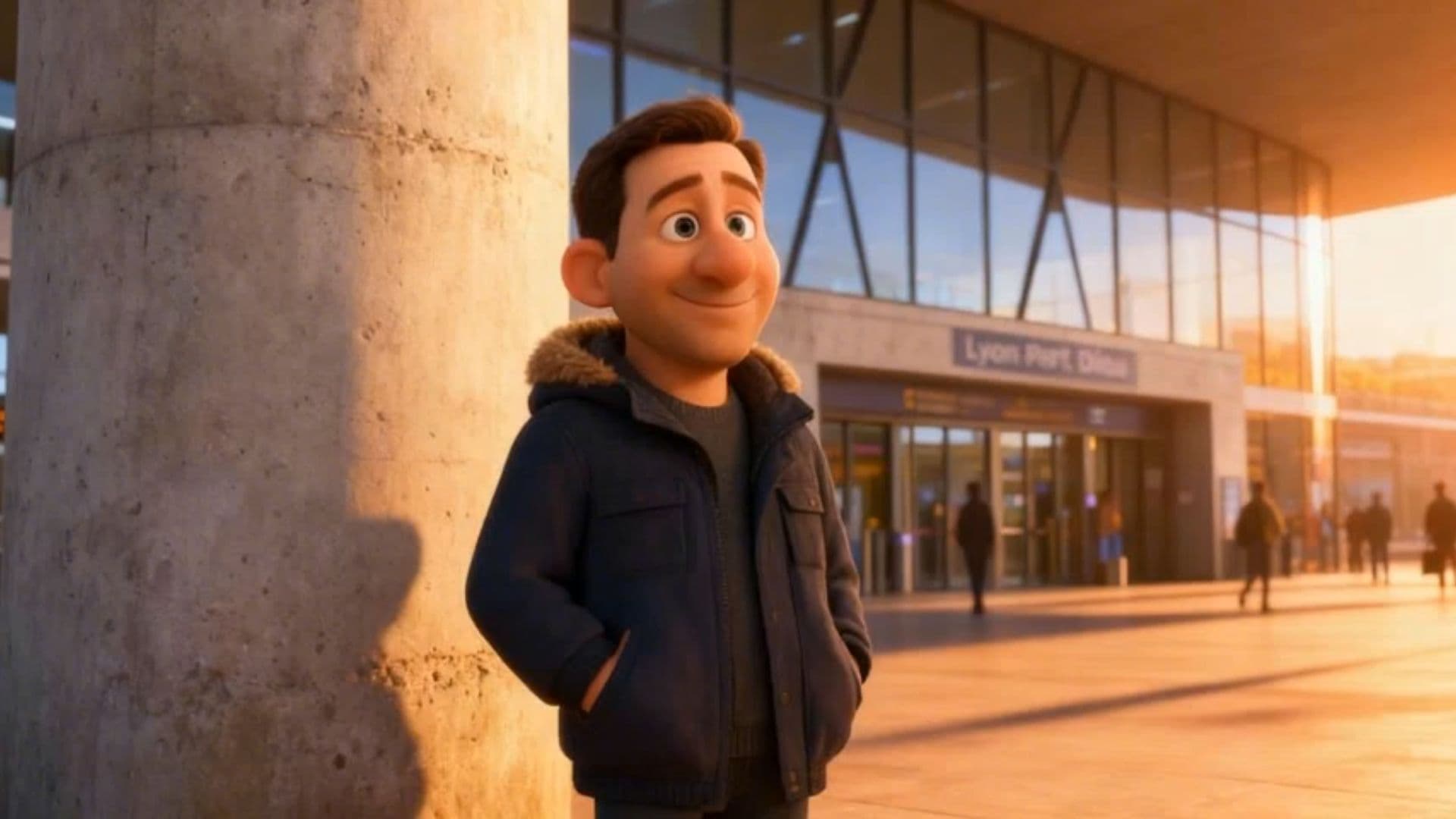 #8009 A Golden Afternoon in Lyon