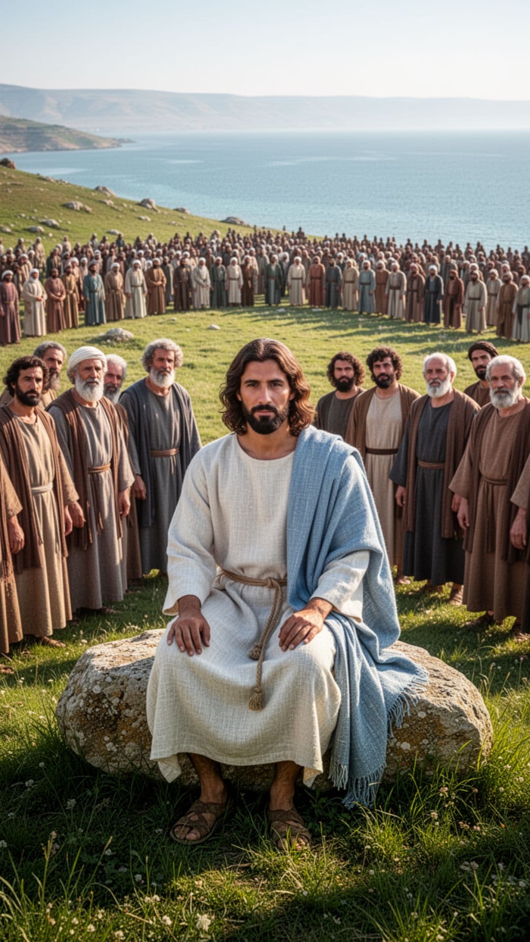 El sermón del monte.  Las Bienaventuranzas