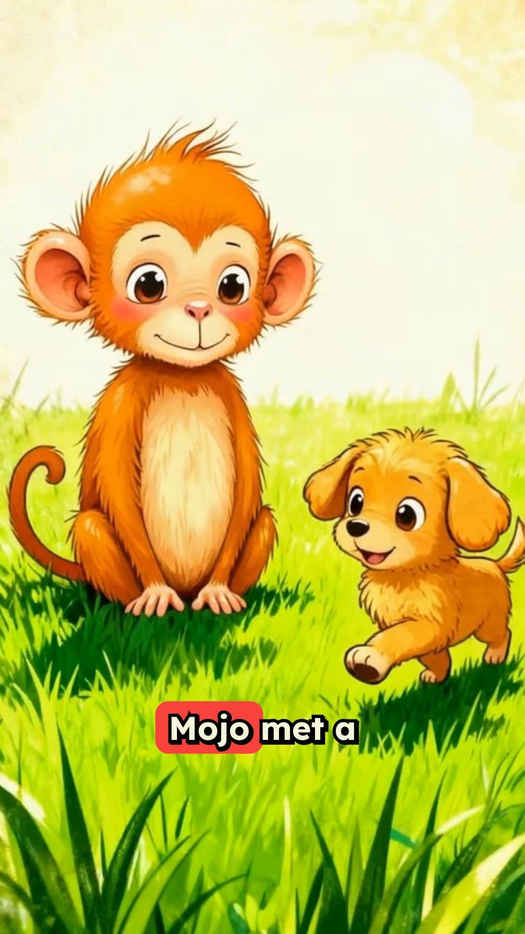 Mojo's First Time Meeting a Puppy