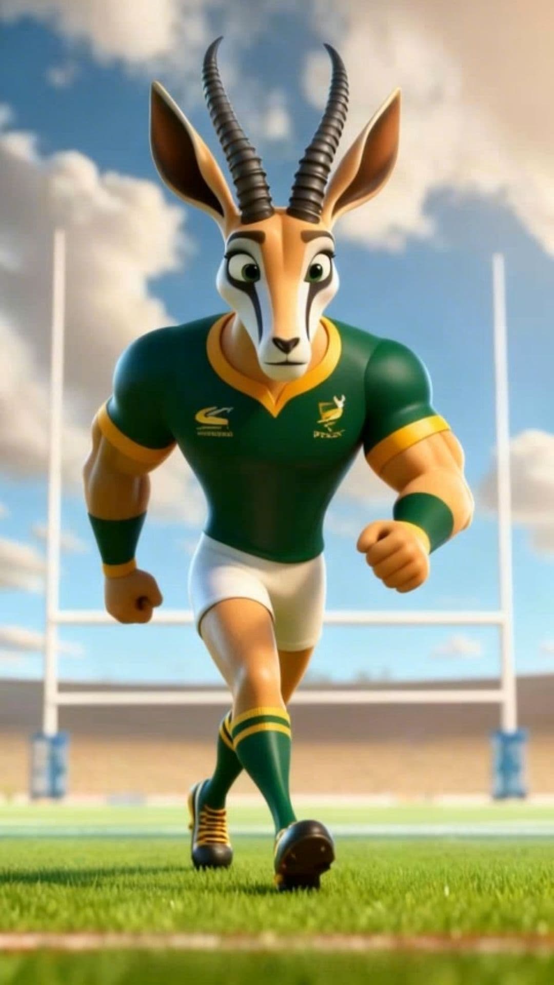 The Sprint of the Springbok