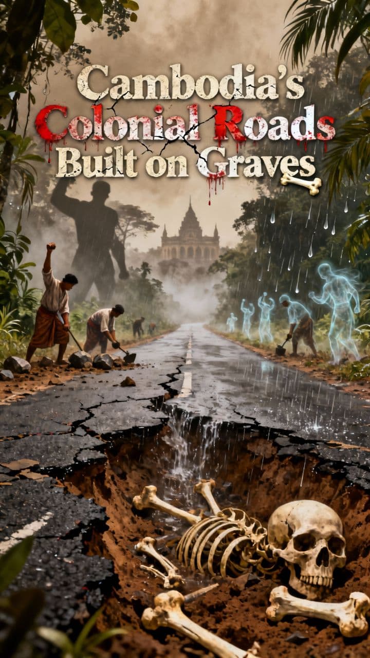 Cambodia’s Colonial Roads Built on Graves