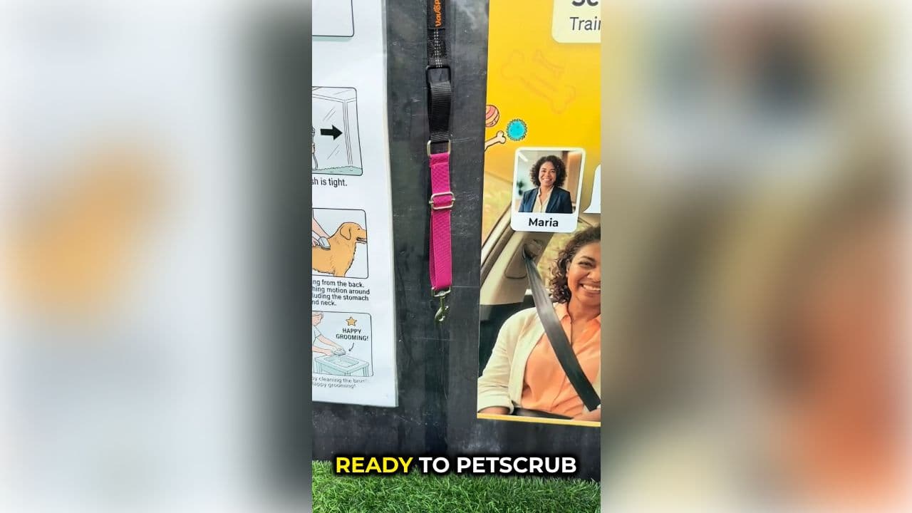 Dog Cleaning Script for the PetScrub Machine