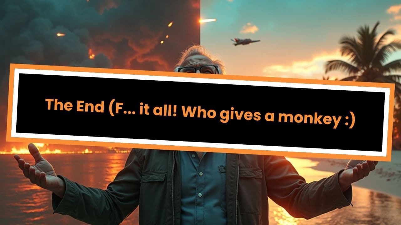 The End (F... it all! Who gives a monkey :)