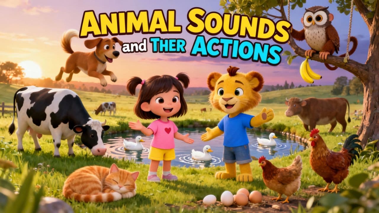 Animal Sounds and Their Actions