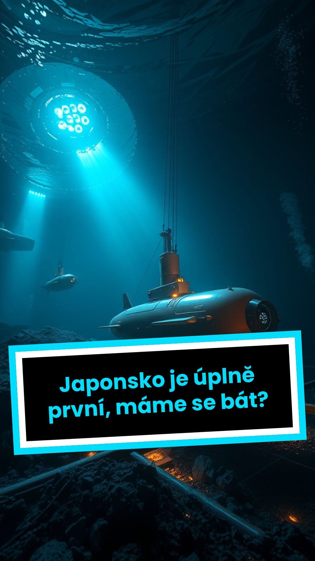 Japonsko zahajuje těžbu z hlubokého moře