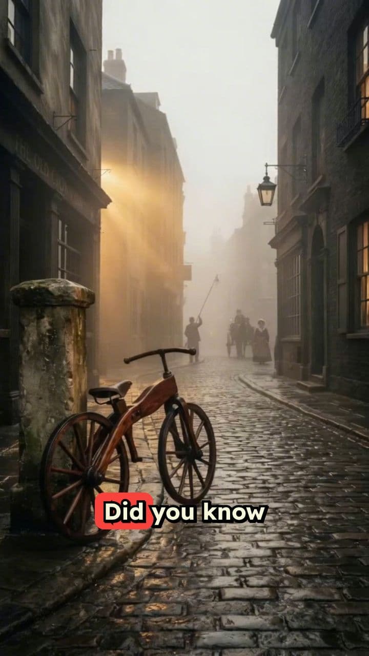 The Surprising Origin of the Bicycle