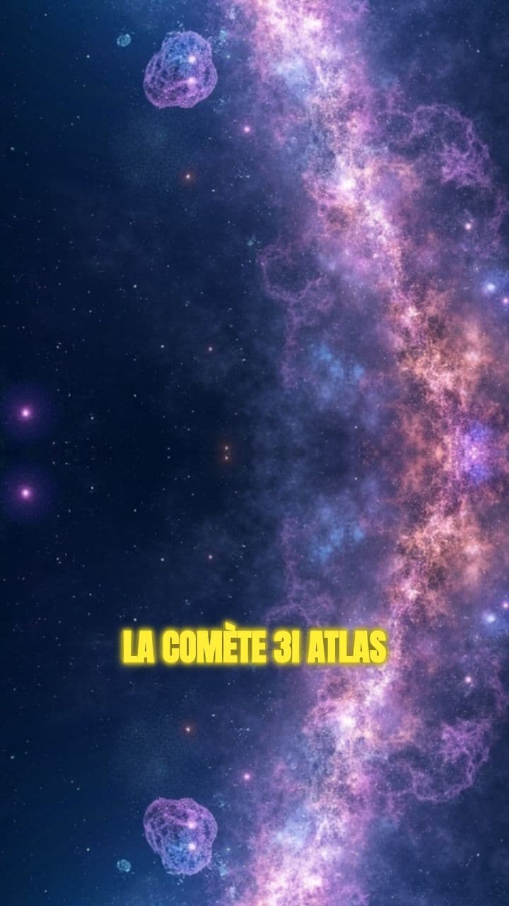 La comète 3I Atlas : visiteur interstellaire