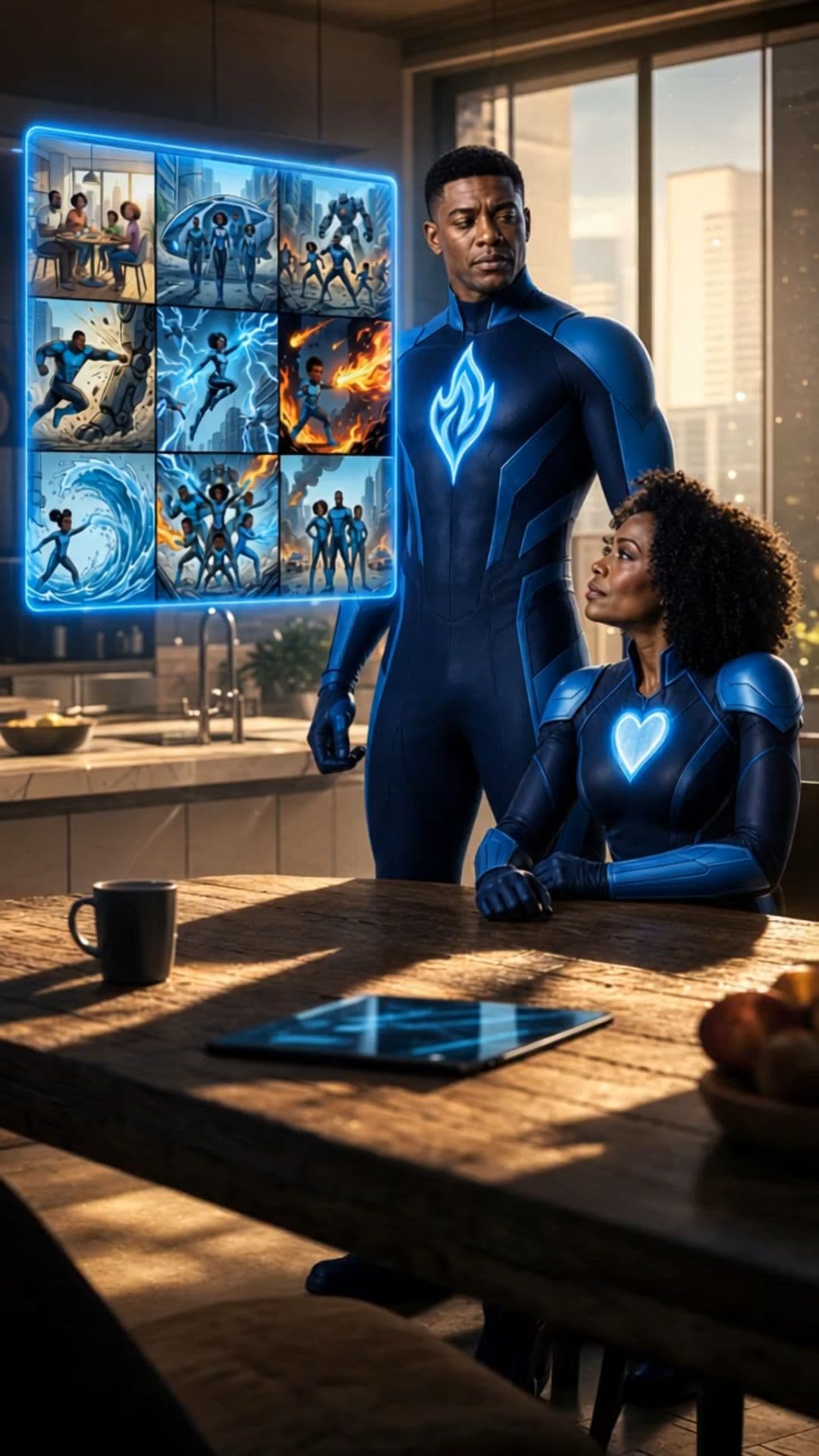 The Legacy: A Black Superhero Family