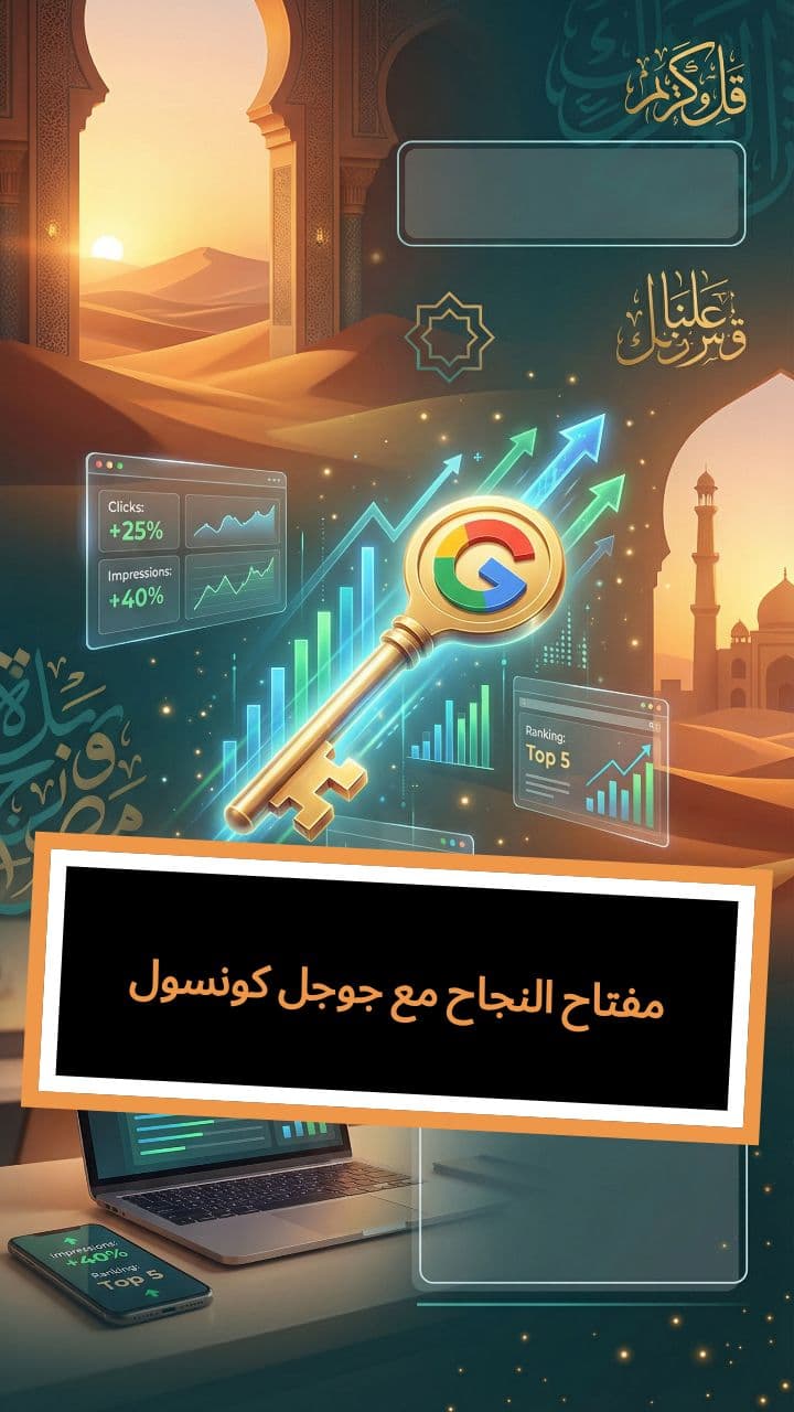 مفتاح النجاح مع جوجل كونسول