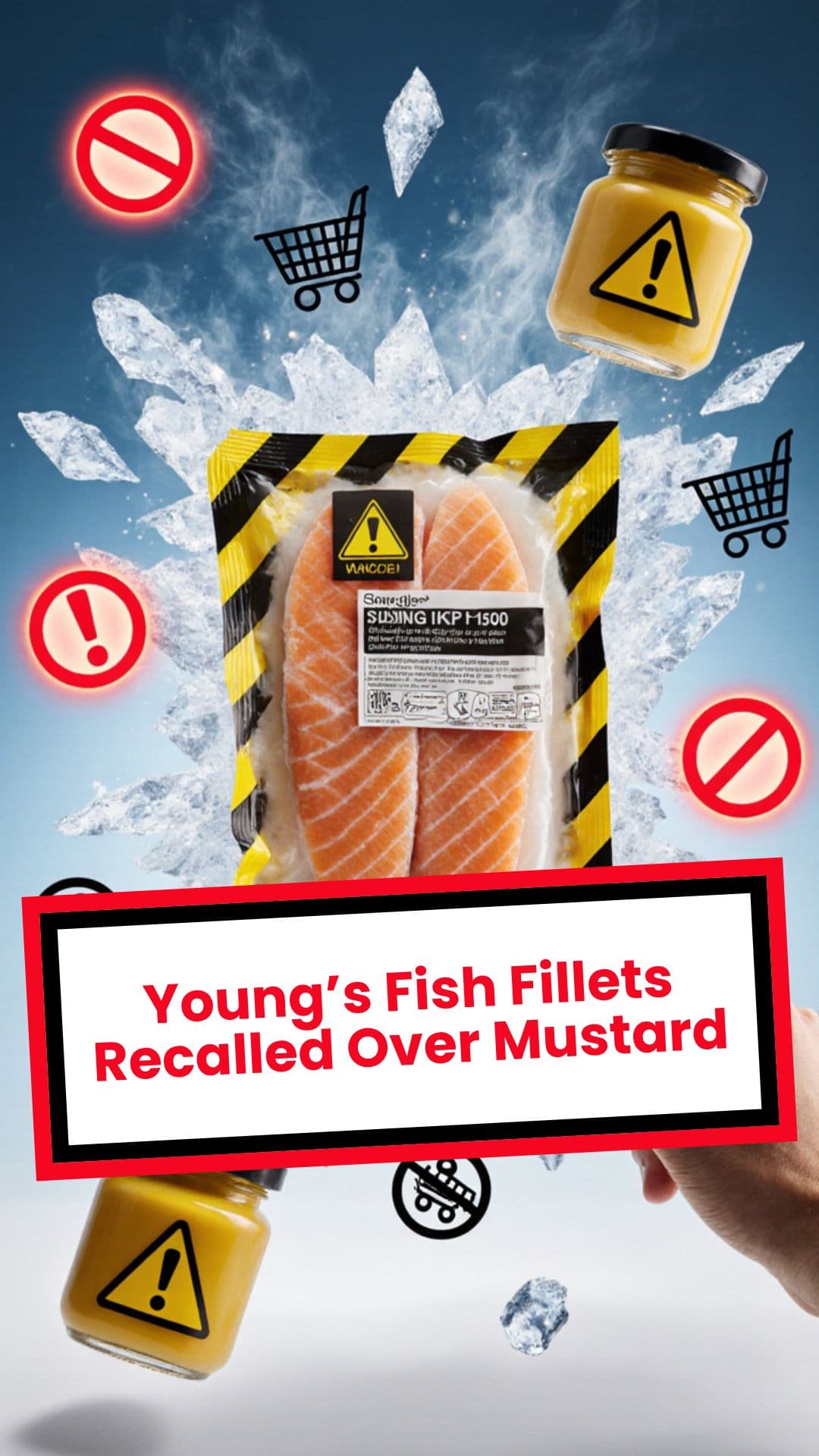 Young’s Fish Fillets Recalled Over Mustard