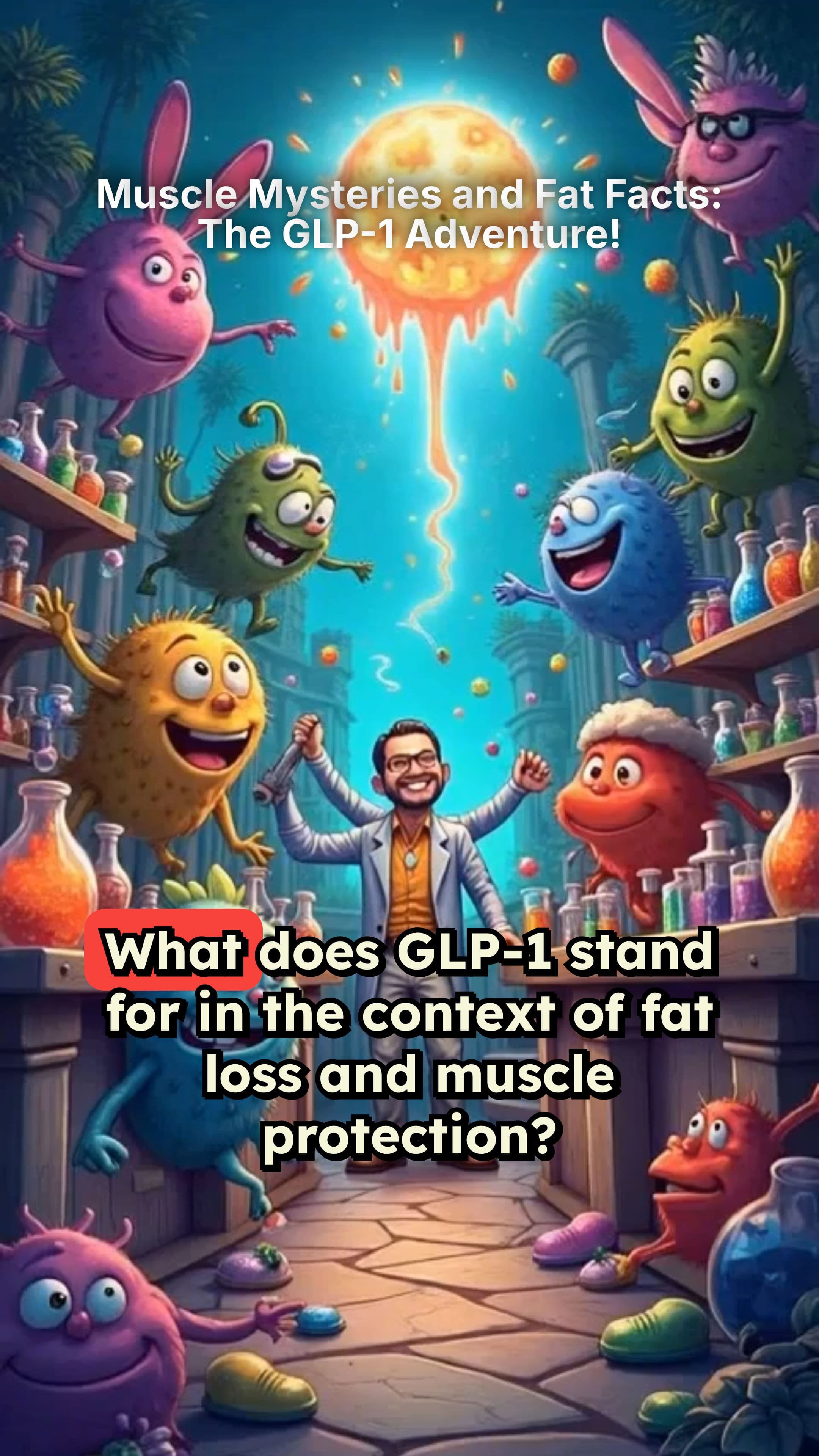 Muscle Mysteries and Fat Facts: The GLP-1 Adventure!