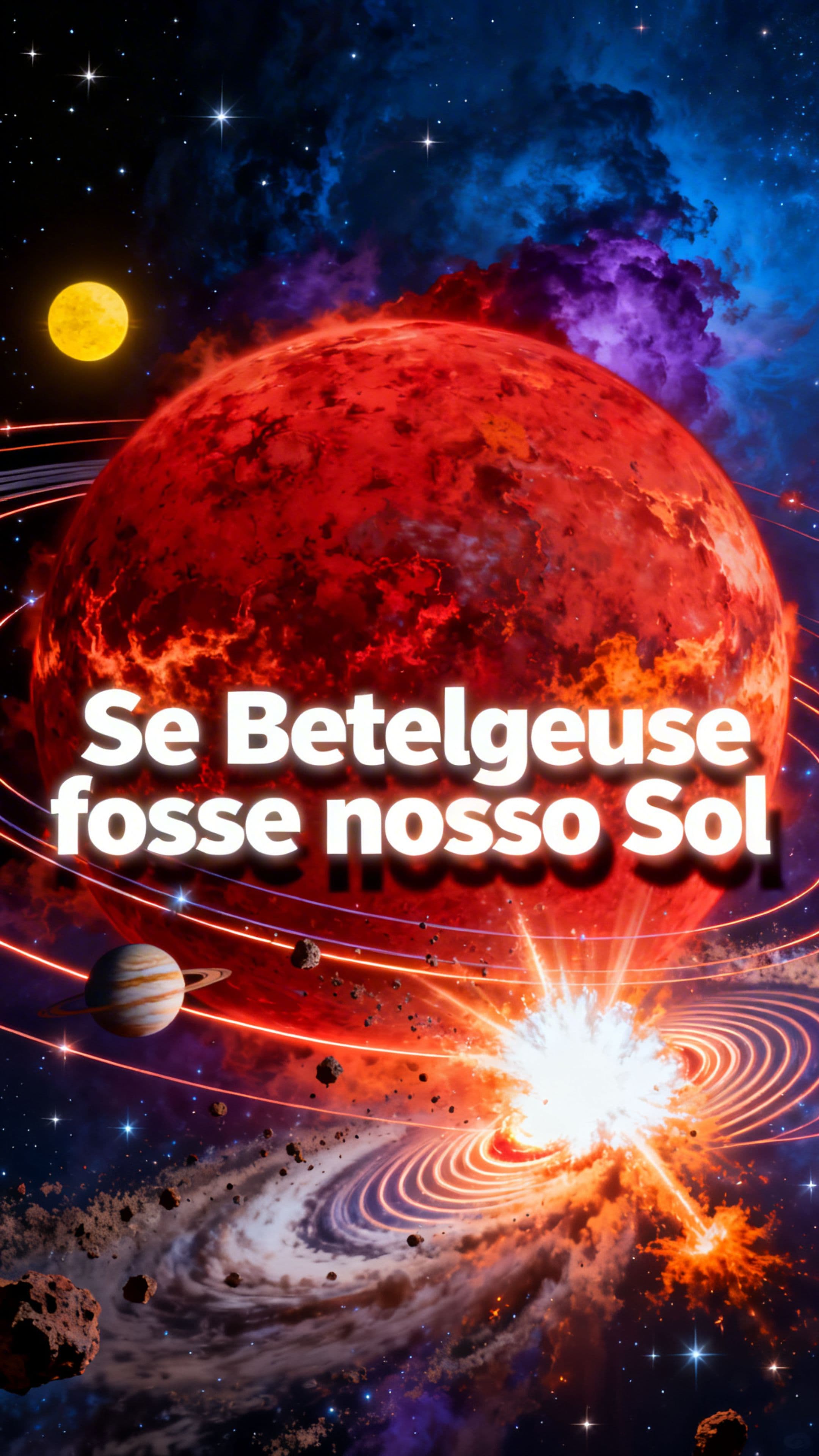 Se Betelgeuse fosse nosso Sol