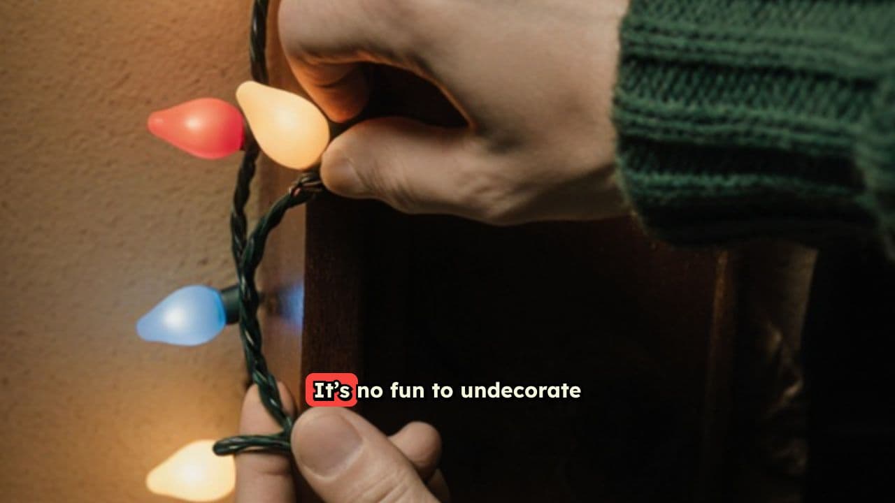 Church Undecorating This Sunday