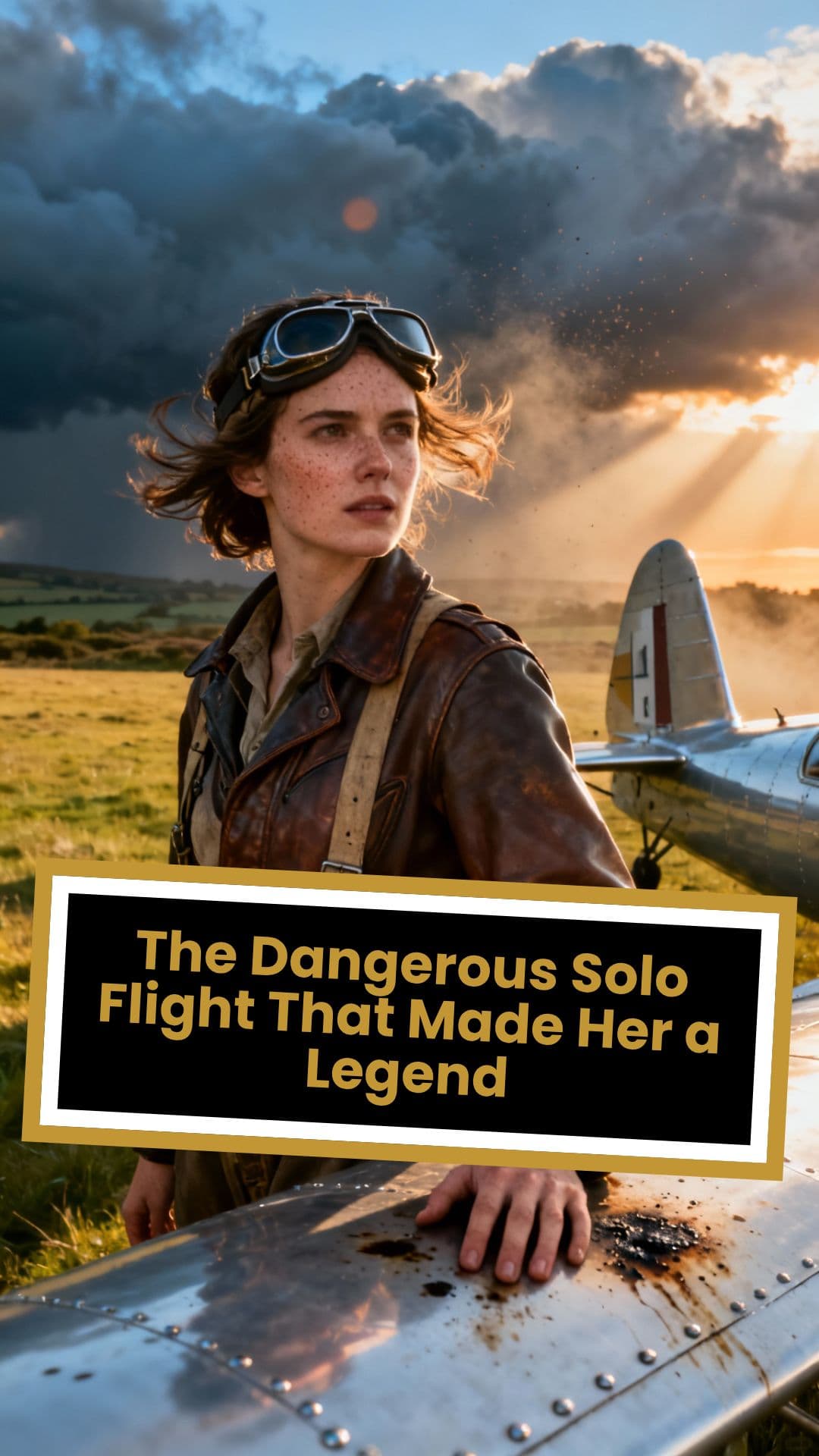 The Dangerous Solo Flight That Made Her a Legend