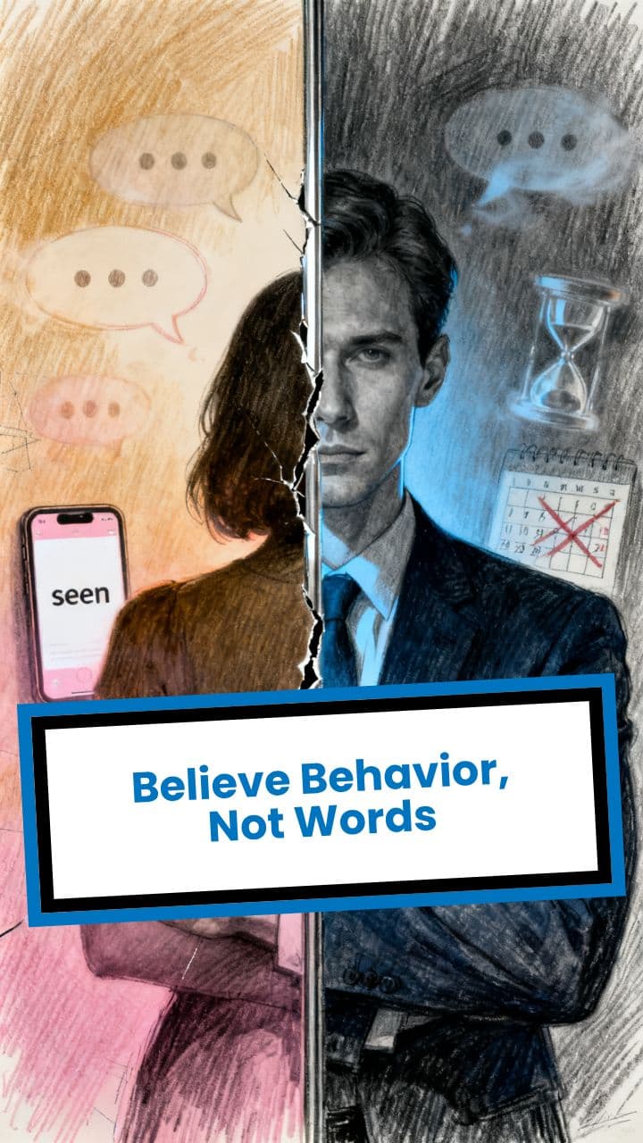 Believe Behavior, Not Words