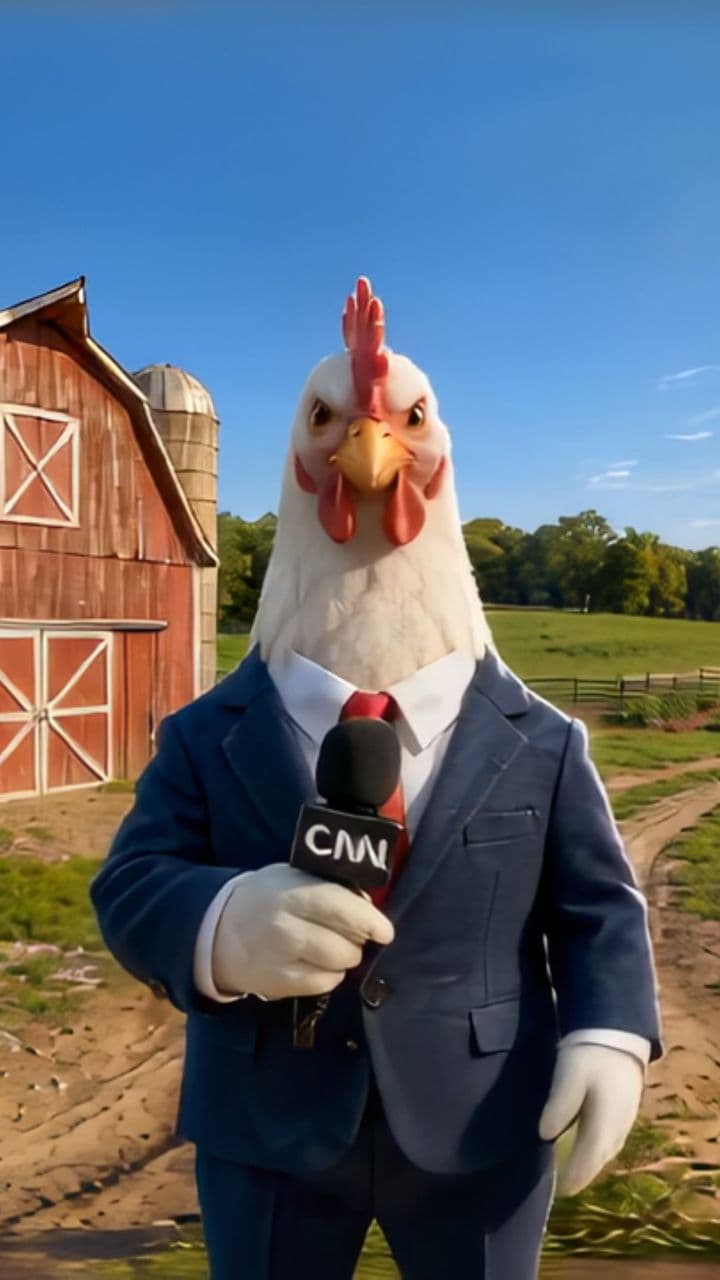 Episode 1 - Chicken News Reporter: The Cow Escaped!
