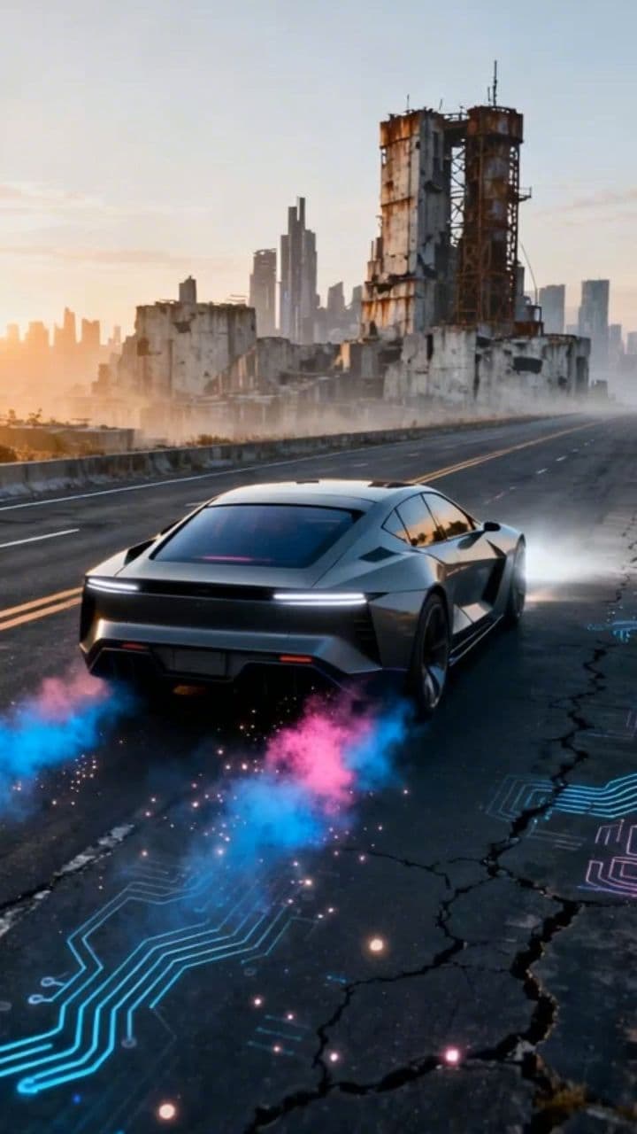 Cyberpunk Dawn Drive