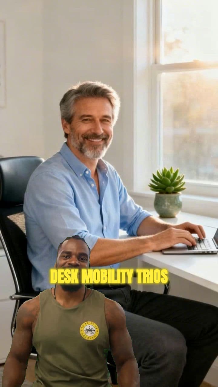 Two-Minute Desk Mobility Trio