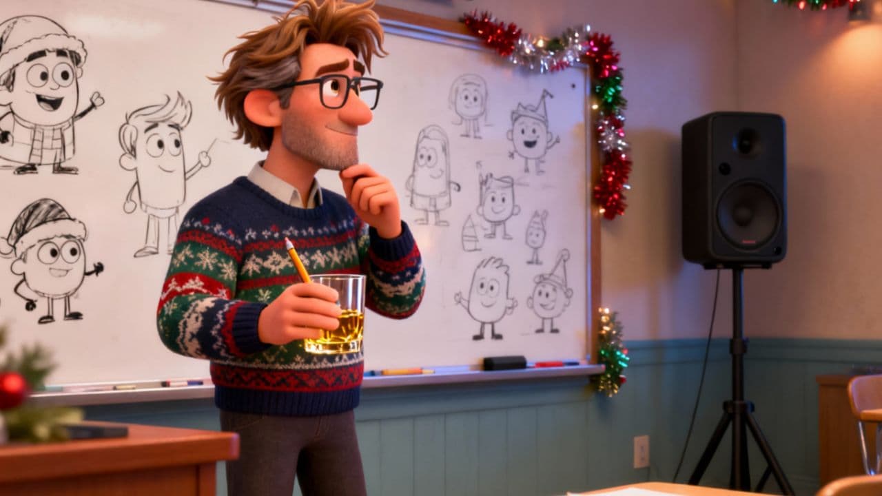 English Class Christmas Party Song