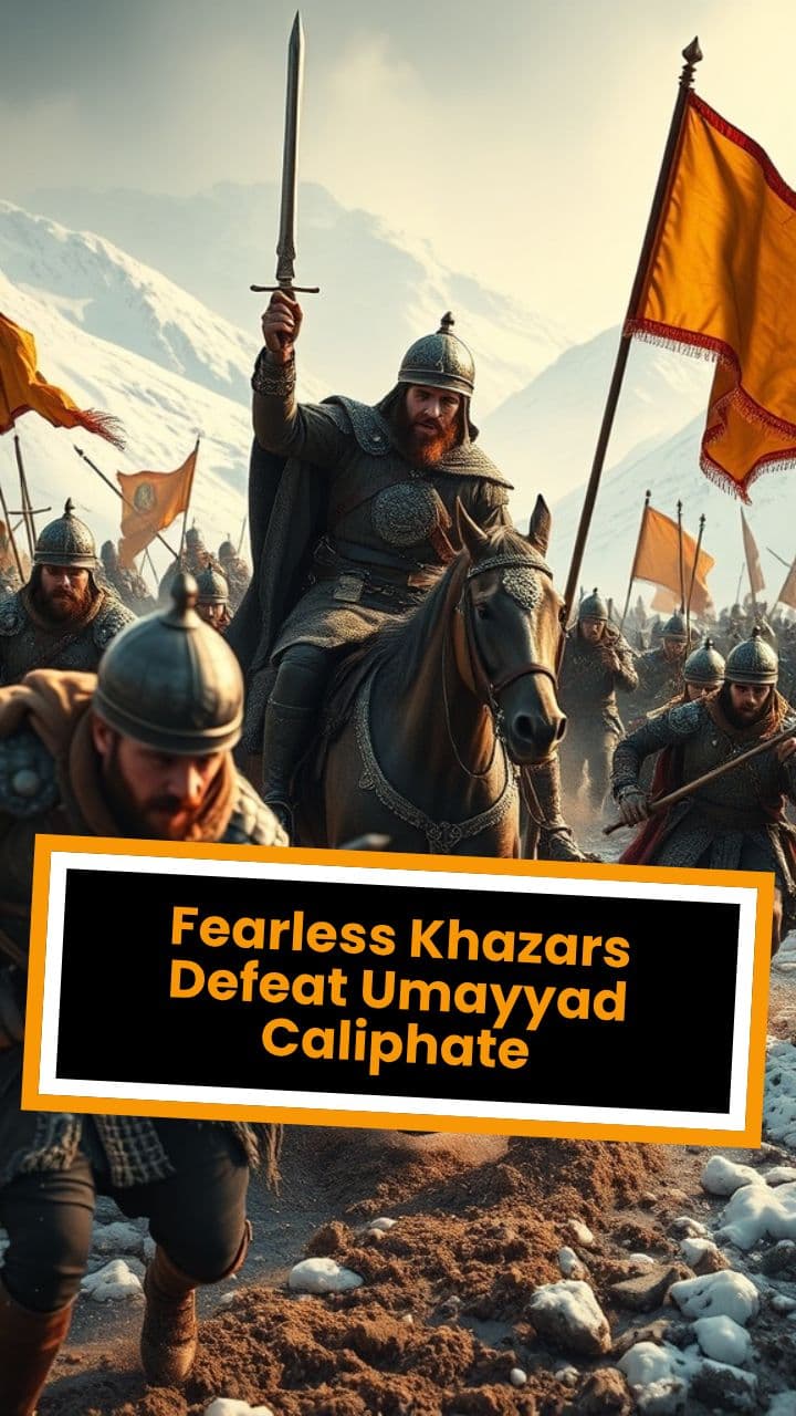 Fearless Khazars Defeat Umayyad Caliphate