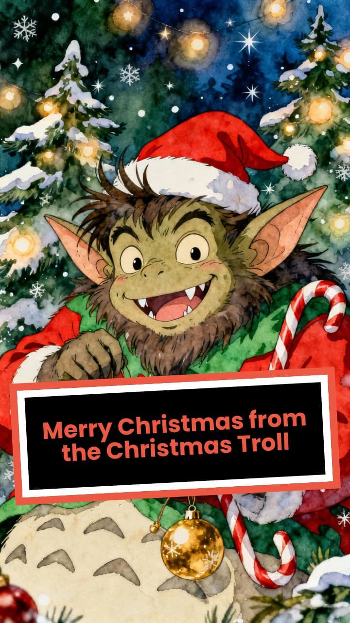 Merry Christmas from the Christmas Troll