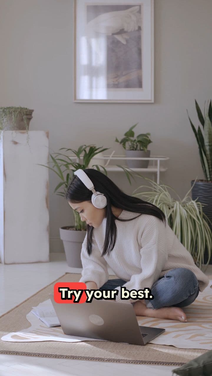 Embrace Low Expectations