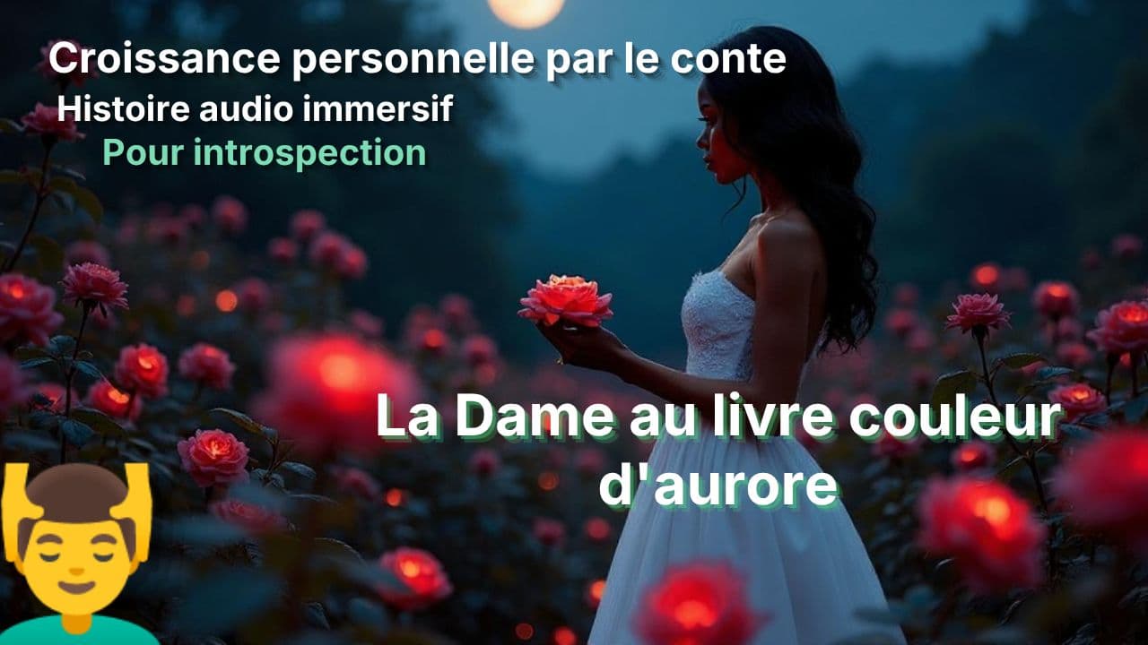 La Dame au livre de couleur d'aurore Session 