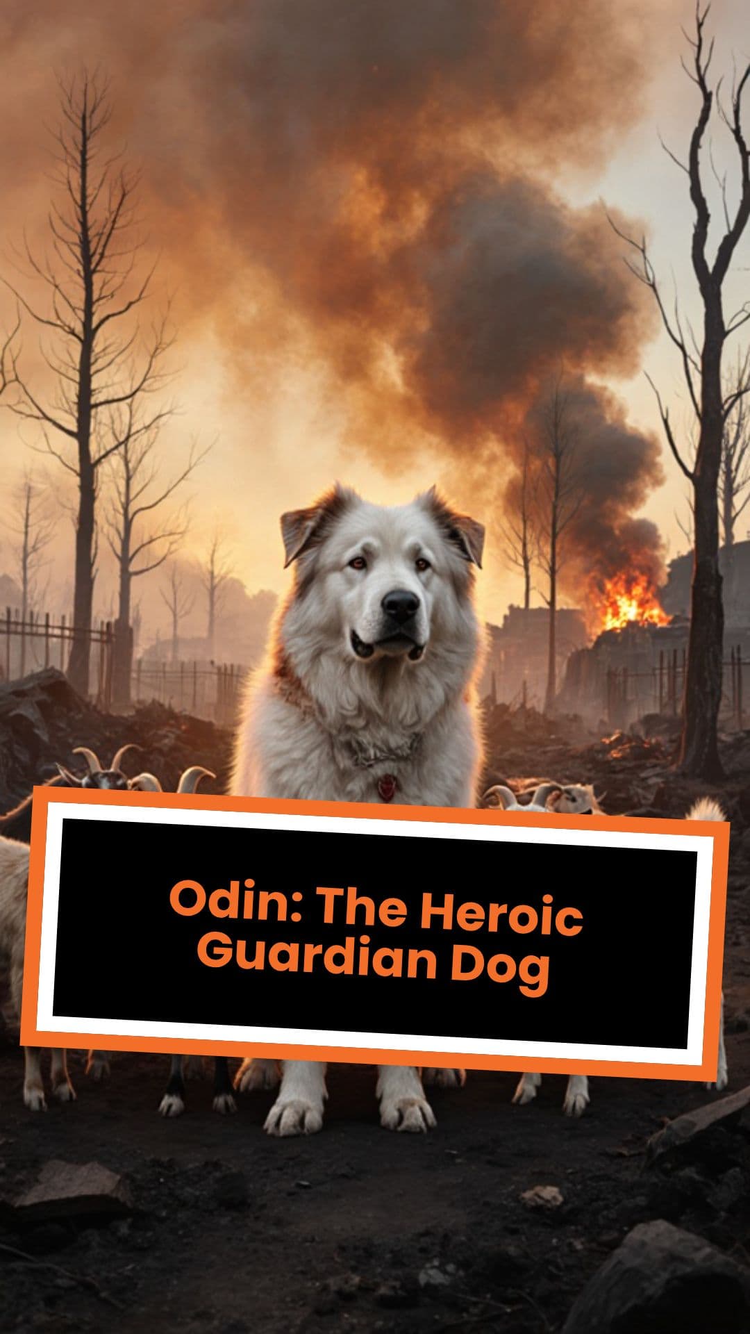 Odin: The Heroic Guardian Dog