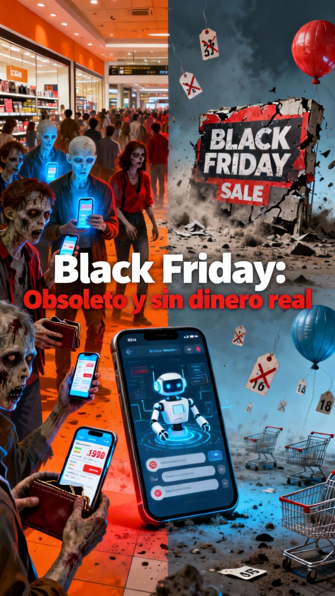 Black Friday: Obsoleto y sin dinero real