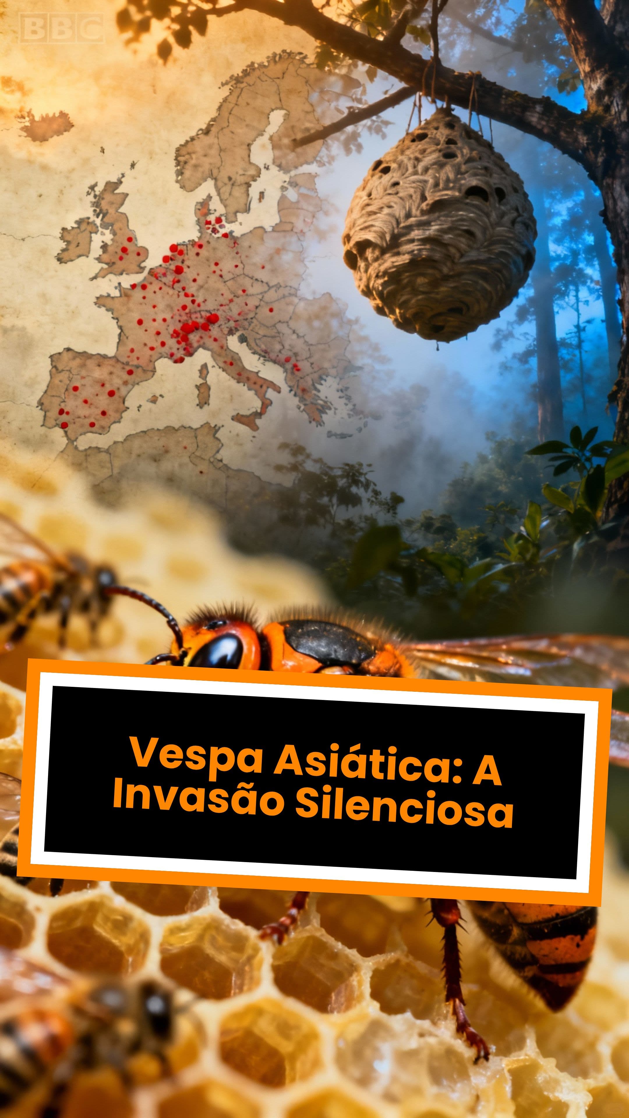 Vespa Asiática: A Invasão Silenciosa