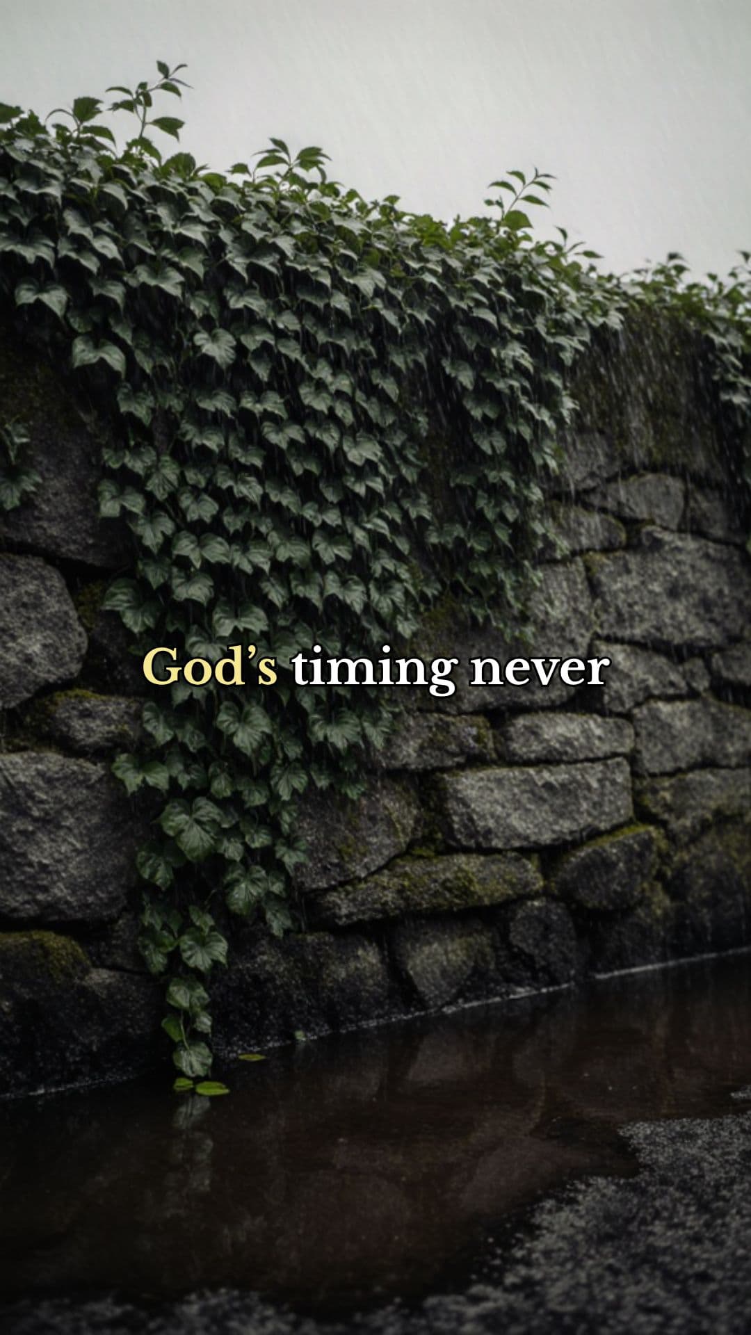 Faith in God's Timing