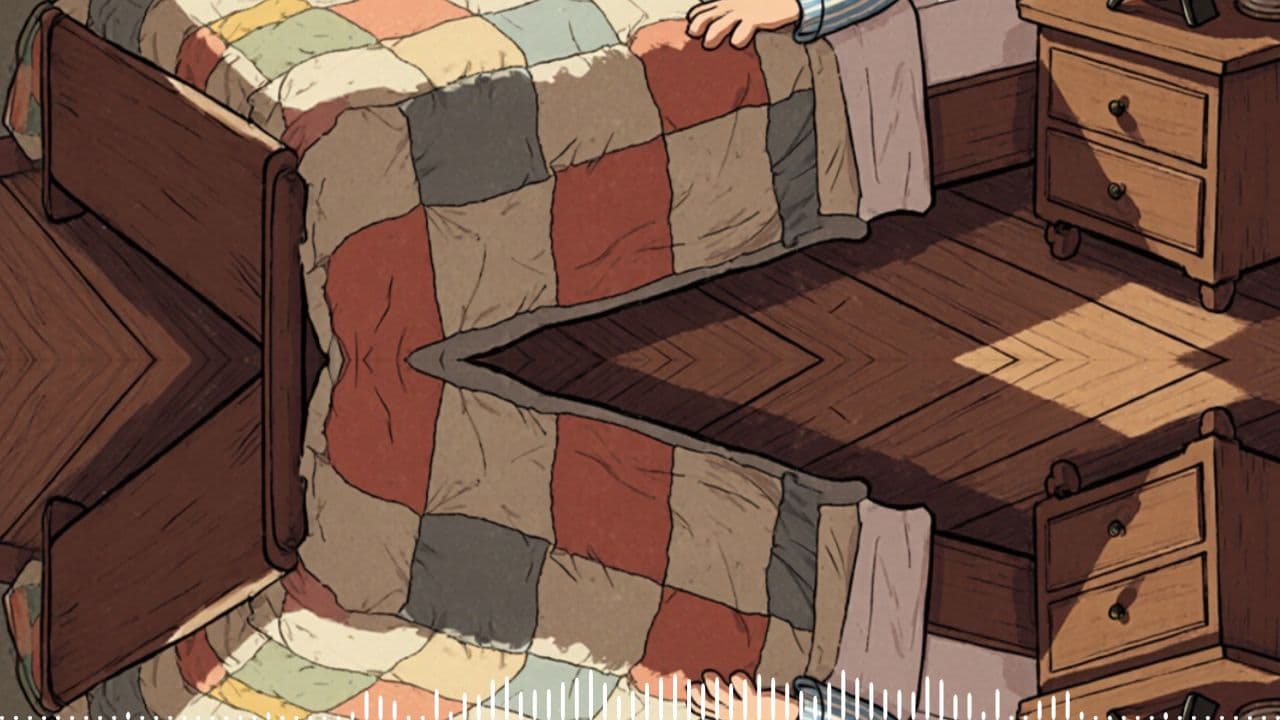 Mały człowieczek we mgle