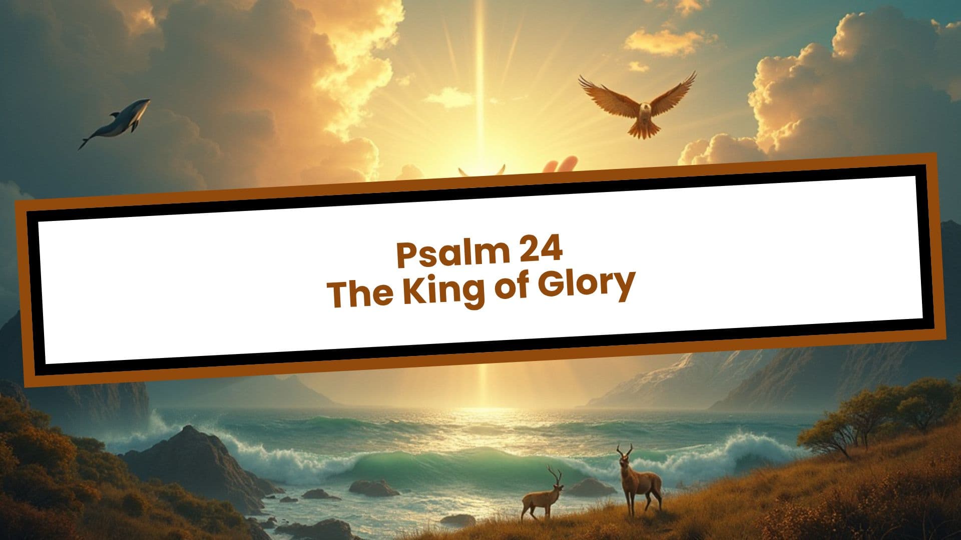 Psalm 24 The King of Glory