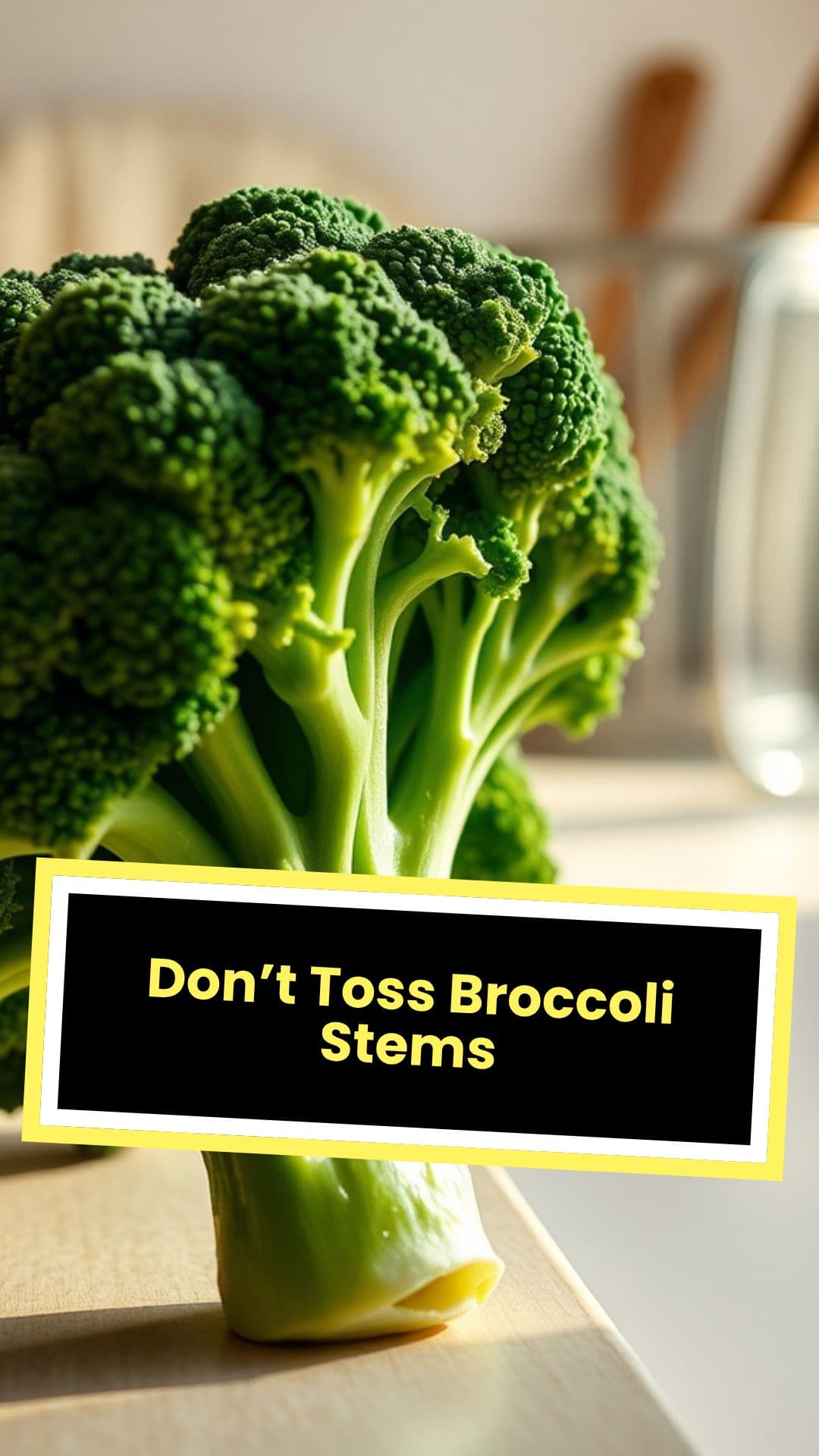 Don’t Toss Broccoli Stems