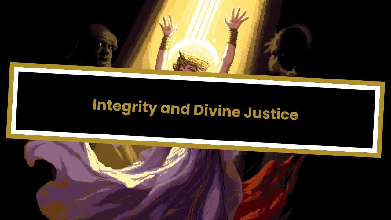 Integrity and Divine Justice