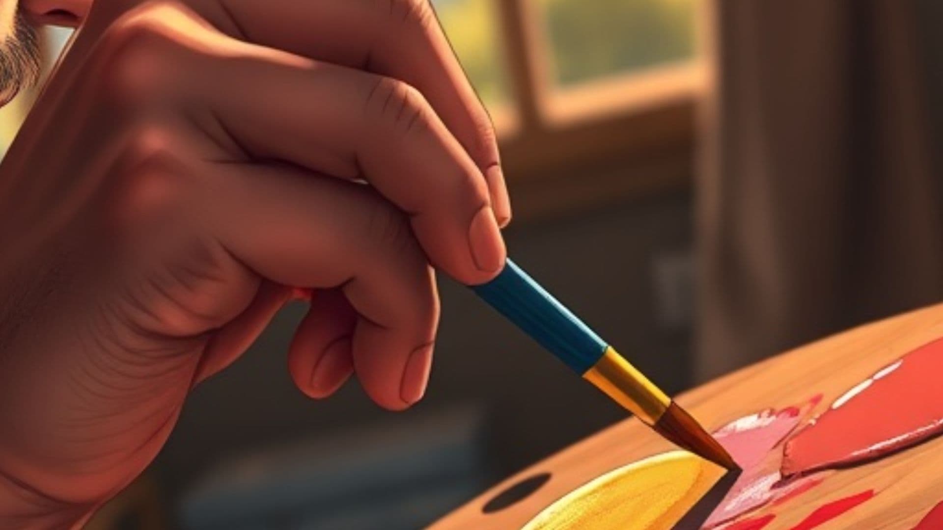 El pintor del cuarto piso B